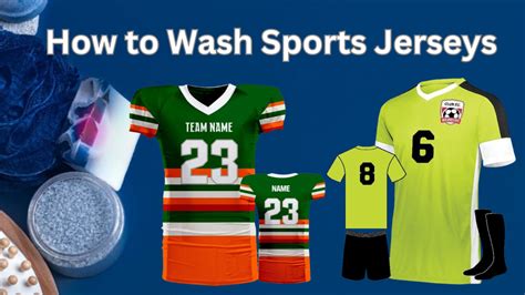 how to wash a sports jersey